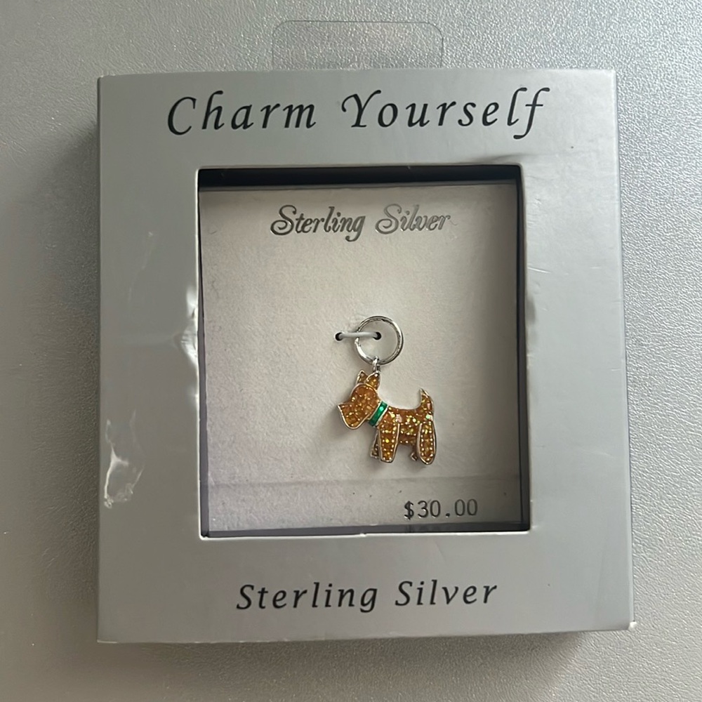 Kohl’s Sterling Silver Terrier Dog Charm